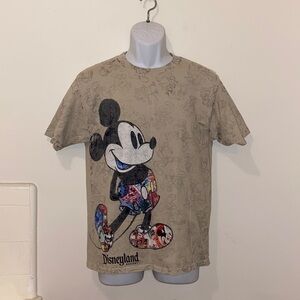 Unisex Distressed Disneyland Resort Graphic Tee